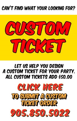 Custom Event Ticket