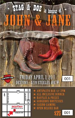 cowboy boots invitation